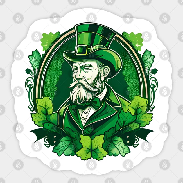 Saint Patrick Ireland Irish St Patrick's Day Sticker by Jason Smith